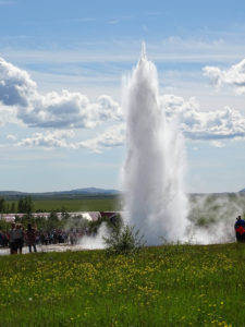 Ein Geysir