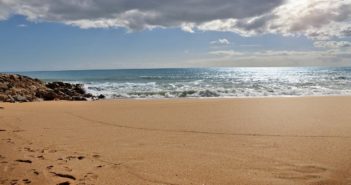 Strand und Meer in Algarve