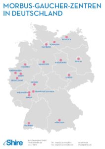 Morbus Gaucher Zentren in Deutschland