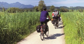 Radtour durch die bayerischen Alpen