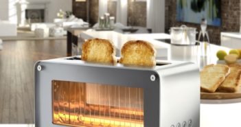 Gightech Toaster mit Glas Sichtfenster