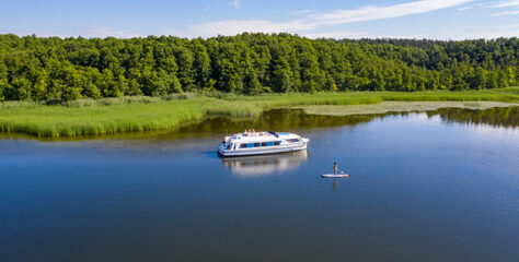 Hausboot-Kapitän sein ohne Führerschein – Le Boat macht es möglich